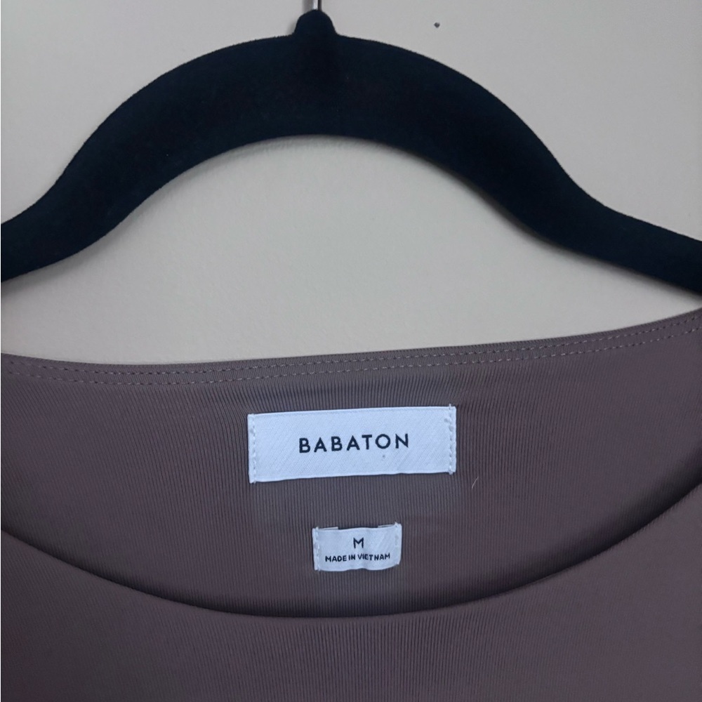 BABATON | contour crop *’mauve | size medium - Picture 4 of 4